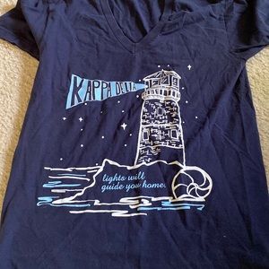 Kappa delta graphic lighthouse tee
